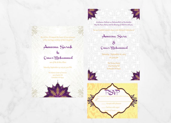 Nikah Wedding Invitations 6