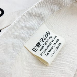 300 organic cotton label, organic cotton clothing label, cotton clothing label, cotton printed label, recycled clothing labels