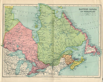 large map of canada
