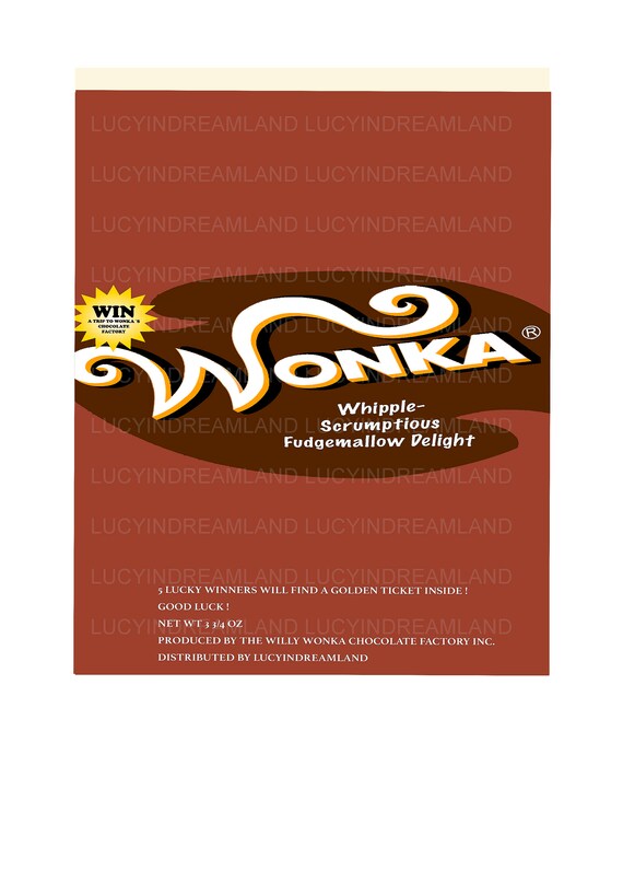 golden ticket template for word