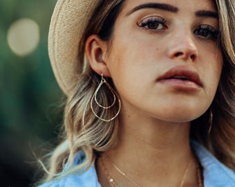 20% OFF GERI hoops- Gold