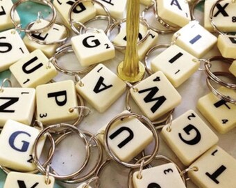 House of Frenchie - Mini scrabble piece collar charm