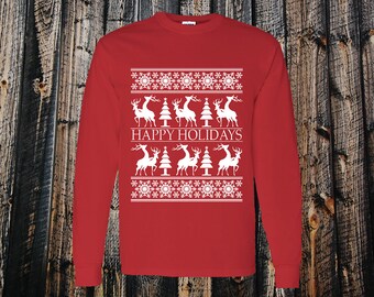Ugly Christmas Sweater - Reindeer Love