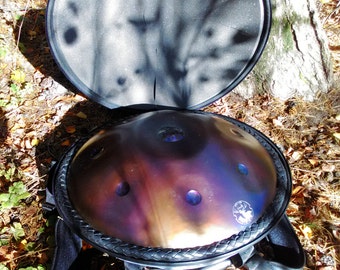 Handpan Nature Pan D-minor 8tone, Handmade