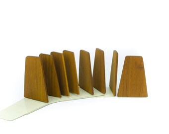 Kai Kristiansen Teak Bookend, Teak Bookend, Mid Century Modern Bookend, Minimalist Bookend 4 AVAILABLE (Price is per bookend)