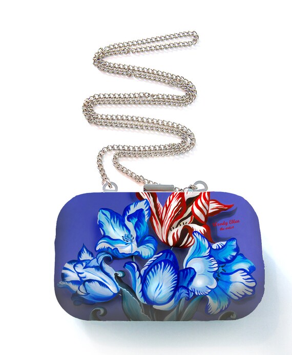 Box purse,box clutch,Porcelain,birthday gift,gifts for her,gifts for mom,Woody Ellen handbag,christmas gifts,christmas gift ideas,new year