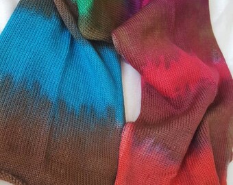 Hand dyed sock blank