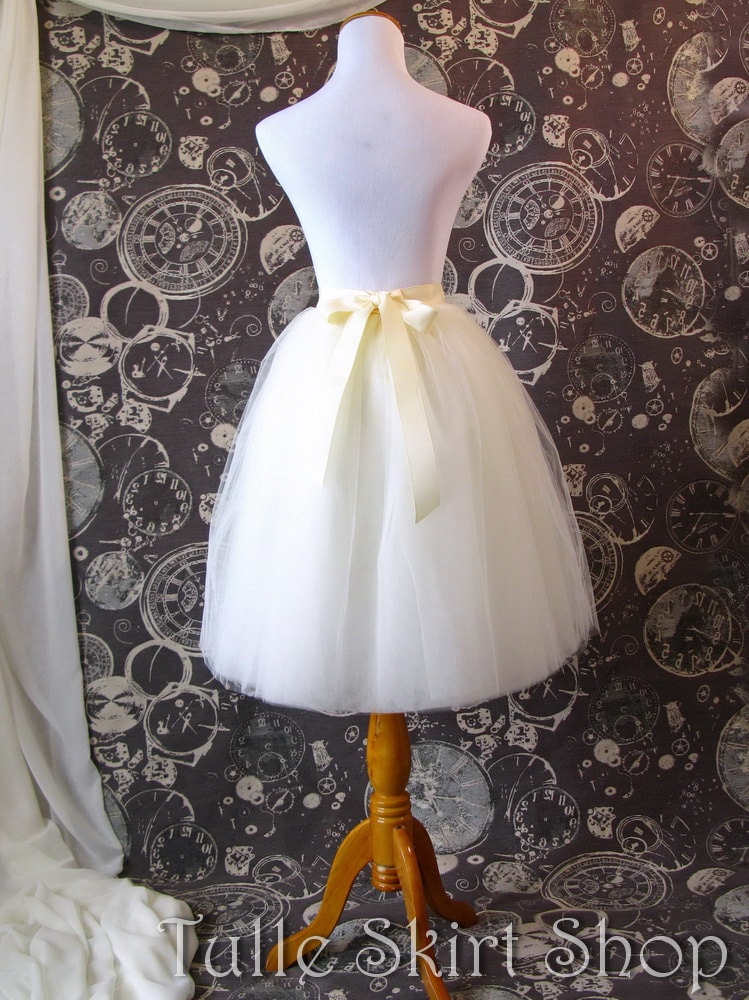ivory tutu skirt