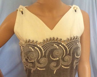 Sleeveless V-Neck Elegant Summer Dress, Party Dress