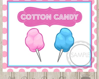 Cotton candy sign | Etsy