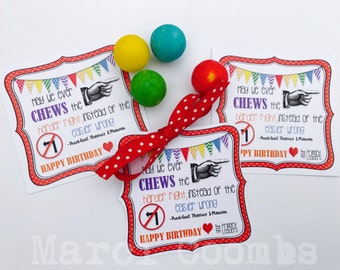 INSTANT Download for PRIMARY Birthday Tags Labels Stickers LDS Choose the Right Gifts Mormon Sunbeams Valiant Classes Thomas S. Monson Quote