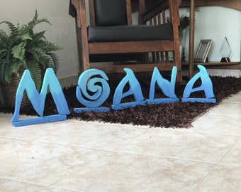Moana Custom Name Party