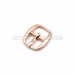 Oval-Shaped Buckle - Metal - 10mm - Light Gold (1 PCS)