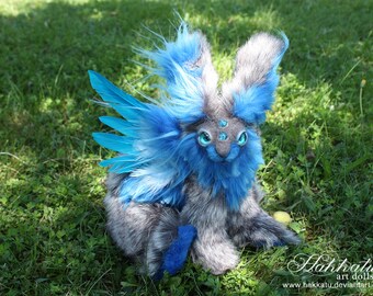PREORDER: Faerie Bunny Poseable Art Doll