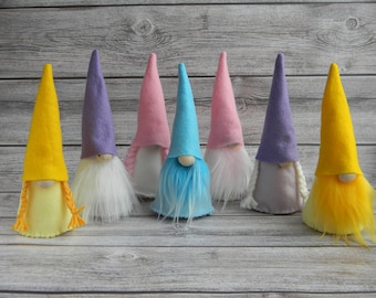 Spring Gnome Nordic Gnome Easter Decoration Easter Gifts Easter Basket stuffers Spring Gnome mothers day gift Easter Gnomes