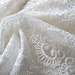 20%off cheap on sale promotion white Eugen yarn embroidery lace gauze fabric 1.5yards for wedding stage doll