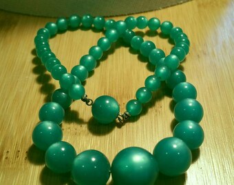 Vintage moonglow necklace.