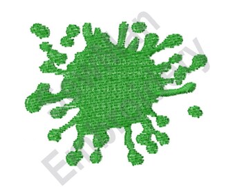Paint Splatter - Machine Embroidery Design