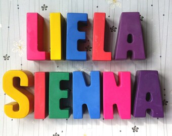 Personalised Chunky Name Crayons