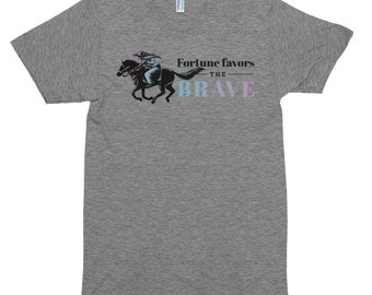 Fortune Favors the Brave Short sleeve soft track shirt