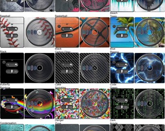 Choose Any 1 Vinyl Skin/Sticker/Decal Design for DJ Hero Turntable (Nintendo Wii)