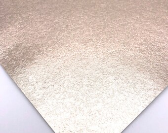 Light Rose Gold Felt / 1 sheet / 8x12" (20x30cm) / Brushed Metallic wool Felt / Felt sheets / Crafting felt / Felt toys /Felt flowers /Rose