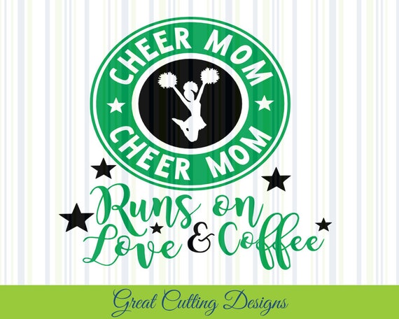 Cheerleader SVG Cut File DXF Cheer Mom SVG Cricut svg