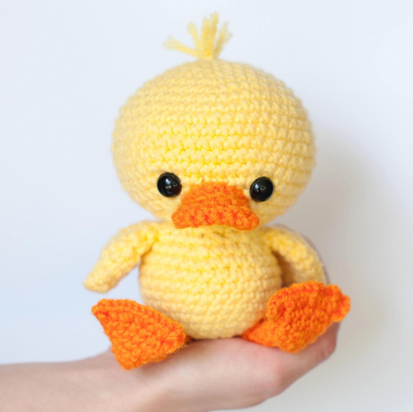 PATTERN Dilly the Duck Crochet duck pattern amigurumi duckling