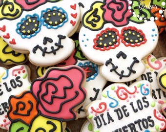 Dia De Los Muertos ( Day Of the dead Cookies) - 1 Dozen