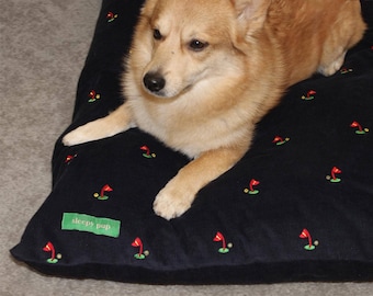 Hole in One Golf Dog Bed Cover
