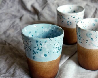 Ceramic Cup - Handmade Pottery Mug - Ceramic Tumblers - Handmade Mug - Milk Cup - Juice Cup