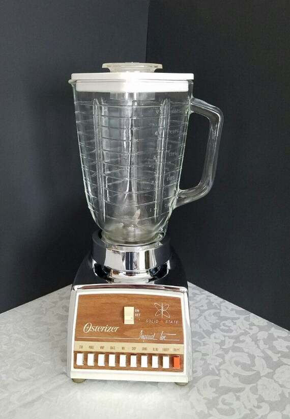 Vintage Osterizer Blender Blender with Glass Jar Retro