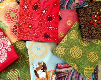 Buy 3 get one free! Handmade Reuseable Lavender Sachets. Assorted Patterns