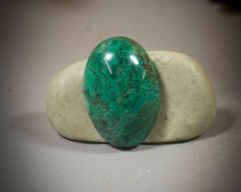 Chrysocolla Cabochon 40-4803