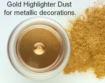 Gold Highlighter Dust