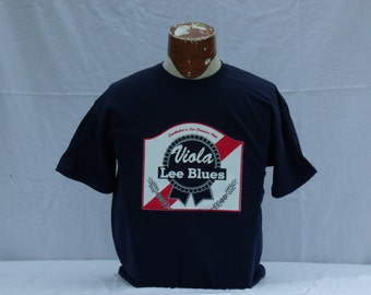 Mens Grateful Dead shirt. Grateful Dead Viola Lee Blues Pabst Blue Ribbon Lot shirt