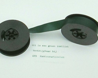 Typewriters Ribbon in 7 differend collors