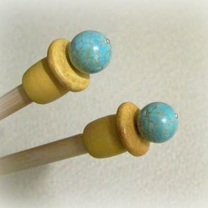 Wooden Knitting Needles - Size US 13
