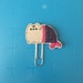 Mermaid Pusheen Planner Clip