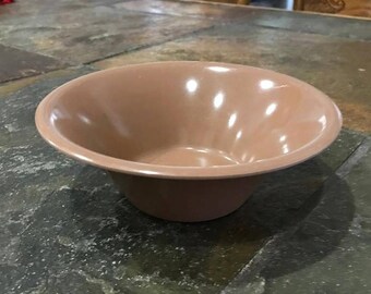 Vintage 'Texas Ware' Melamine Melmac Brown Bowls