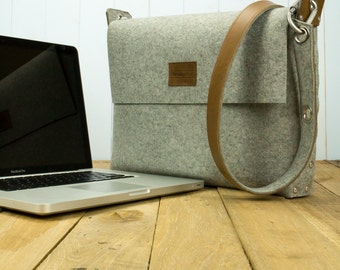 15.6 Laptop Bag, Laptop Bag, MacBook 15" Bag, MBP 15" bag , Felt laptop bag