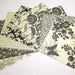 CARDSTOCK VARIETY PACK - K&Co Black and Cream - 8 double-sided sheets of 8.5 x 8.5 cardstock in assorted patterns