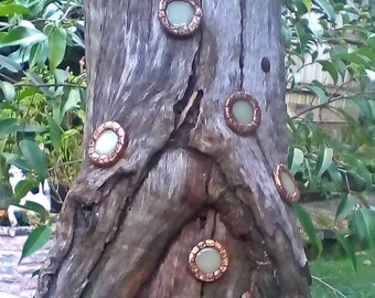 Windows for Fairy Door , Garden Terrarium etc.x 5- Hand made Glow in the Dark Resin Toys for children