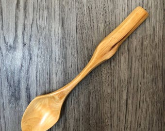 Tapered Decorative Eating Spoon - Alder