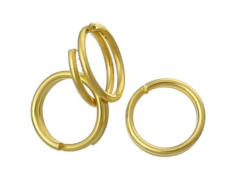 500pcs 5mm Gold Plated Split Ring Wholesale Jewelry Finding