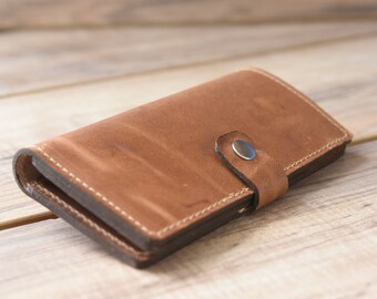 Leather Checkbook Wallet, Personalized Checkbook Cover, Personalized Checkbook Wallet