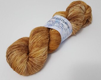 Doctor Who Catchphrase Collection! No More: Hand dyed 4-ply Fingering Sock Yarn 100 grams, 463 yards 75/25 SW Marino/Nylon blend