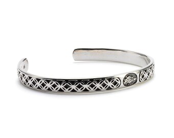 Virgin Mary Bangle Bracelet