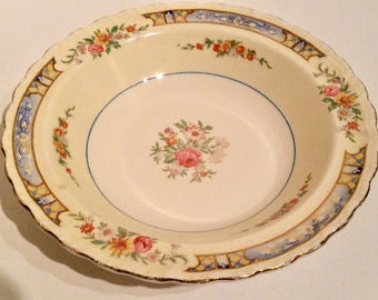 Vintage Grindley china bowl, floral pattern bowl, china trinket bowl, trinket dish, Grindley trinket dish, Grindley bowl