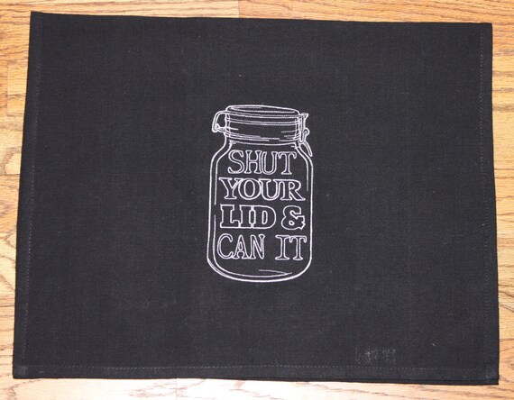 Mason Jar Kitchen Towel Sayings On Humor Hand Black Linens Mason Jar Kitchen Towel Sayings On Humor Hand Black Linens